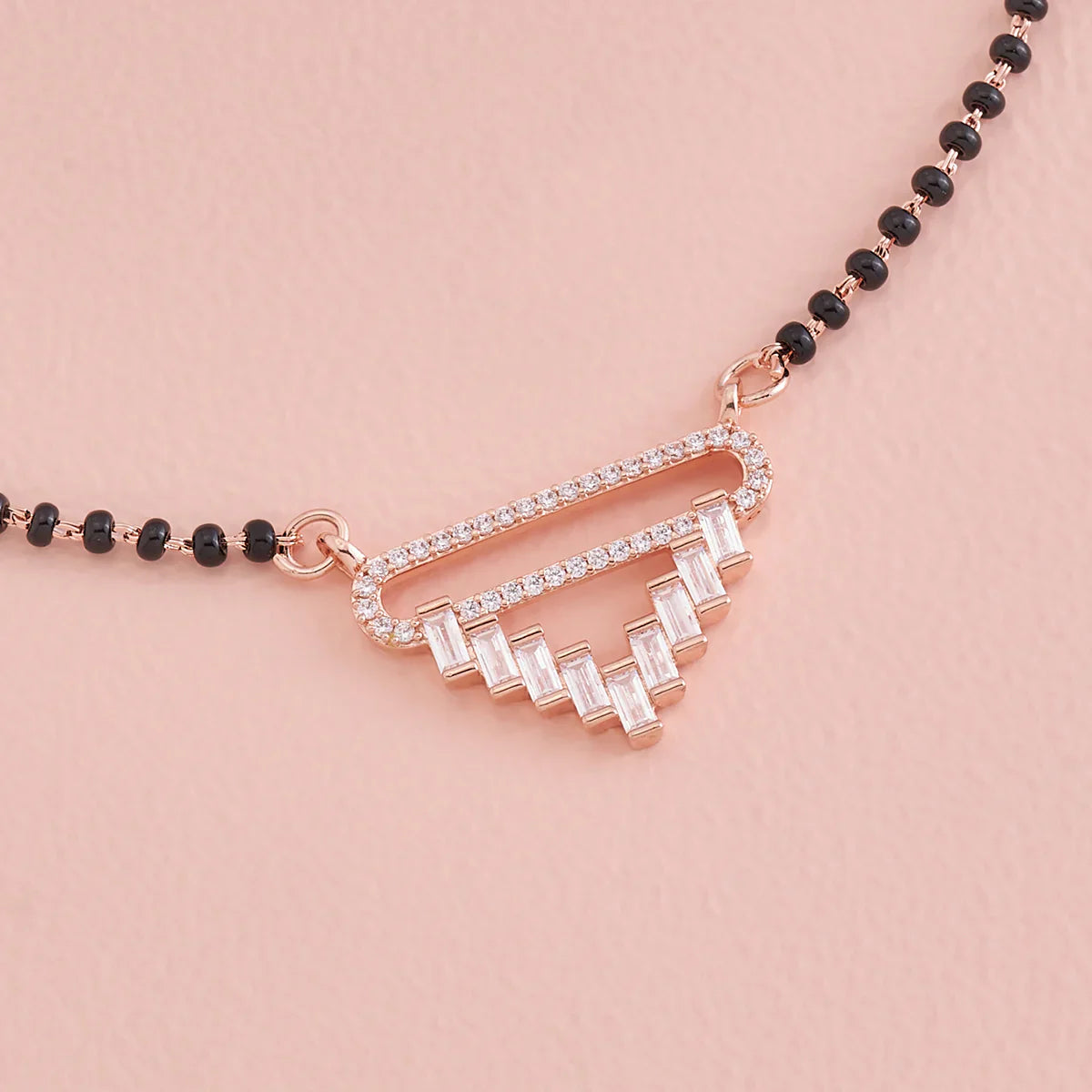 Elegant Zircon Mangalsutra