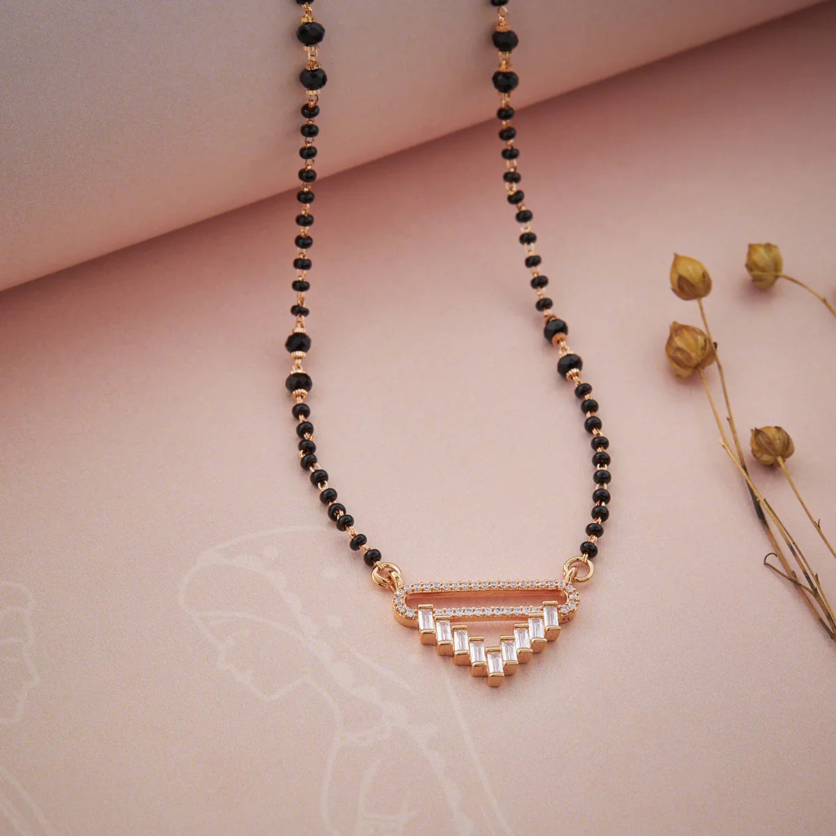 Elegant Zircon Mangalsutra