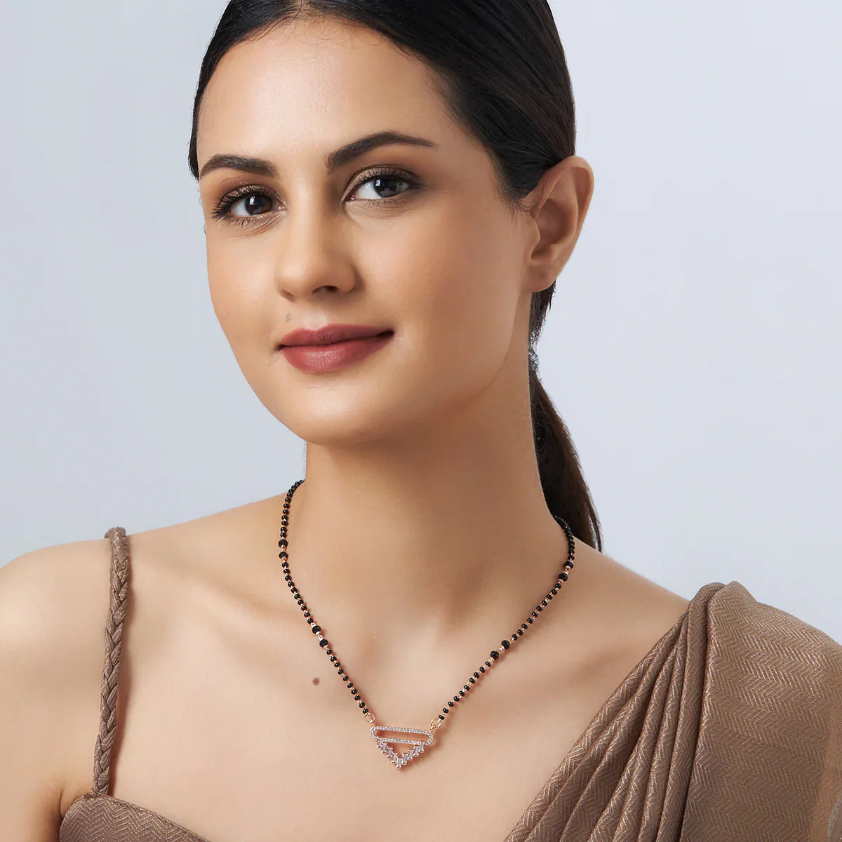 Elegant Zircon Mangalsutra