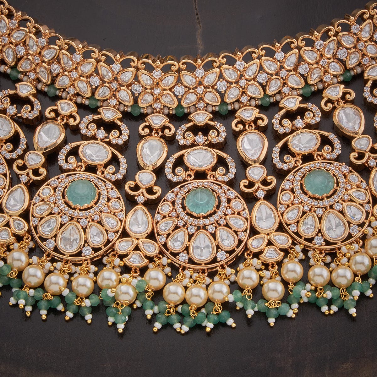 Elegant Kundan Jewelry Necklace