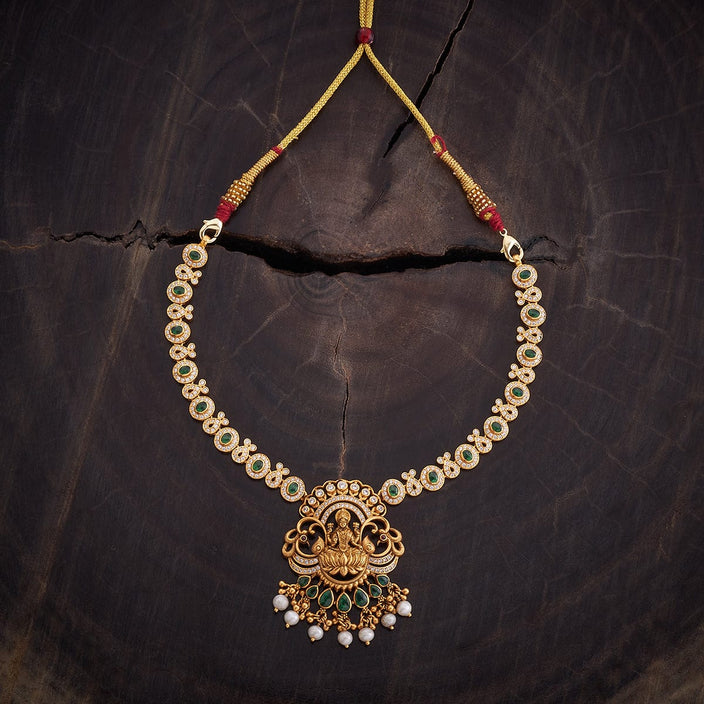 Radiant Silver Temple Necklace