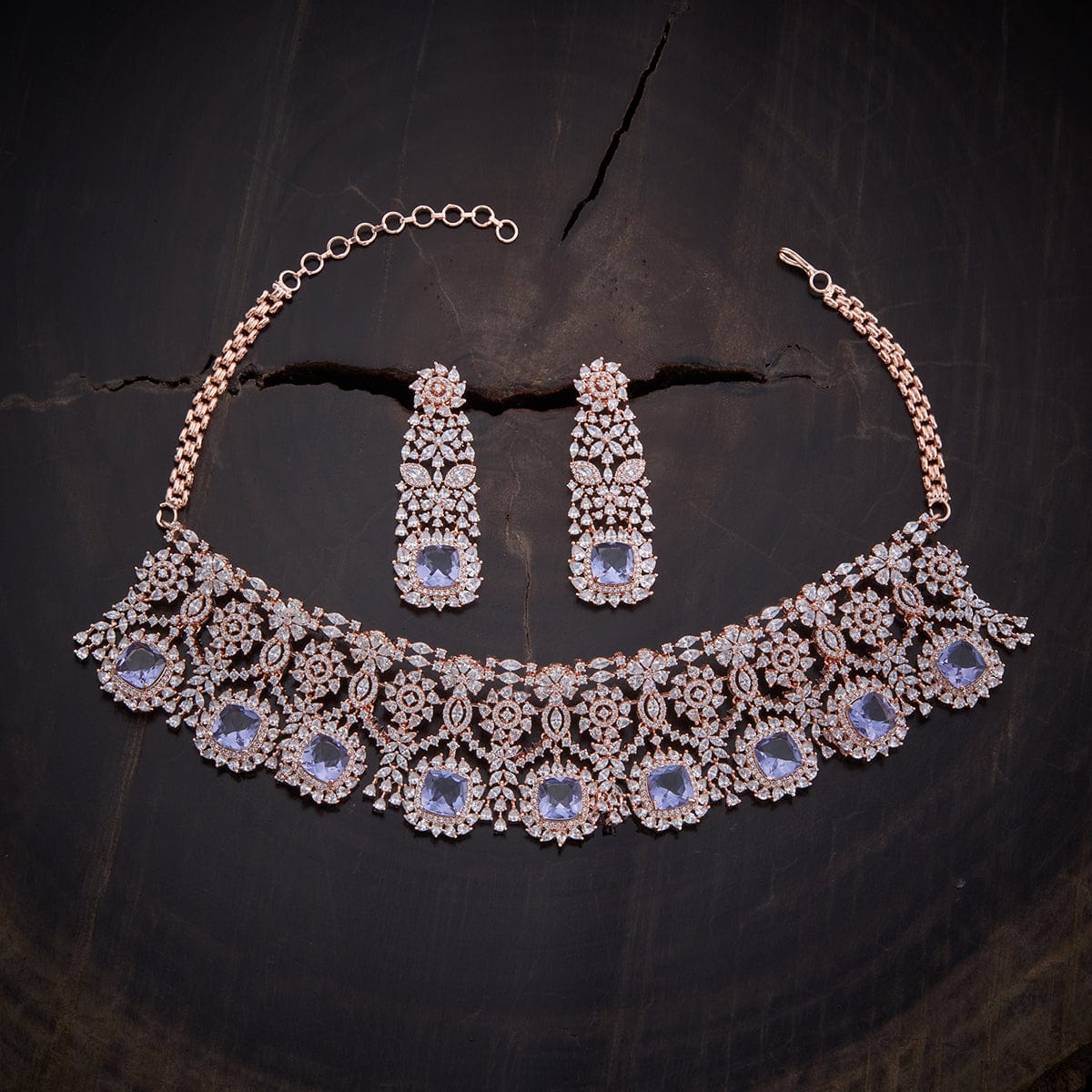 Stunning Zircon Statement Necklace