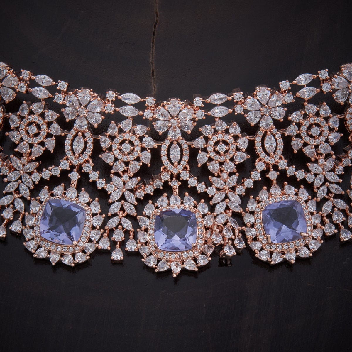 Stunning Zircon Statement Necklace